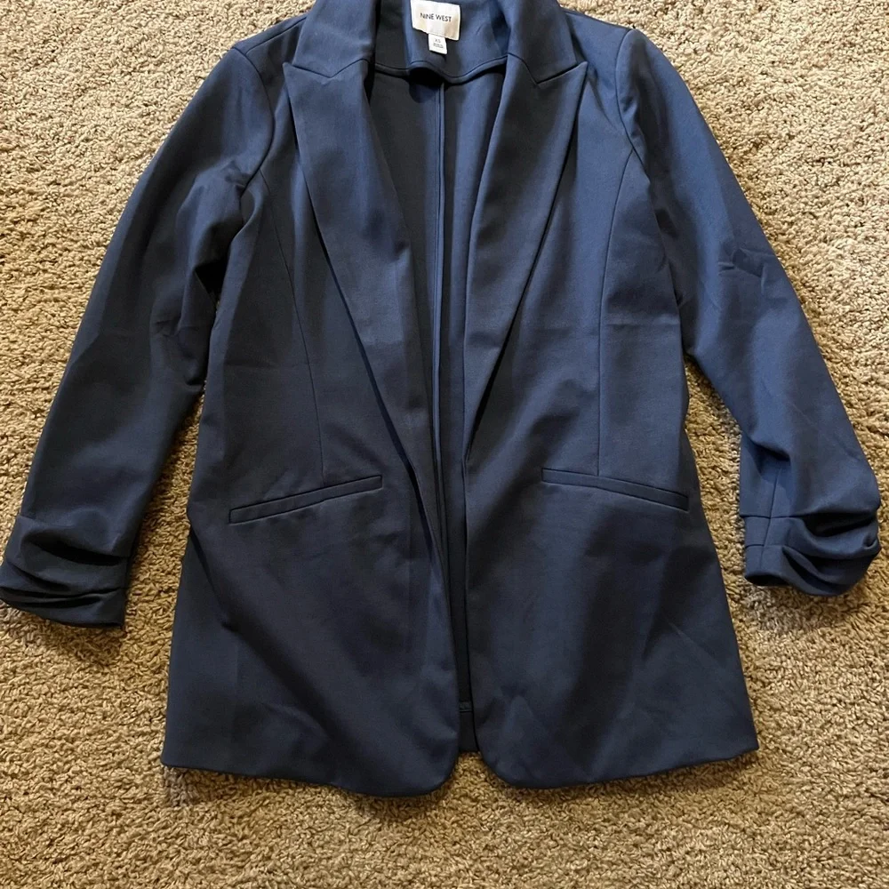 Nine West Midnight Blue Blazer - Picture 1 of 3